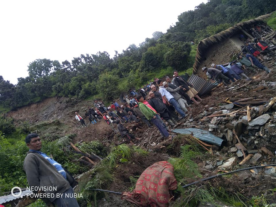 मनसुन सुरु भएयता कर्णालीमा बाढी पहिरोले ३५ जनाको मृत्यु